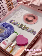 Load image into Gallery viewer, Floral Glow In The Dark Lavender Set