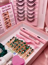 Load image into Gallery viewer, Evergreen Lux Acrylic Nail &amp; Eyelash Extension Bundle
