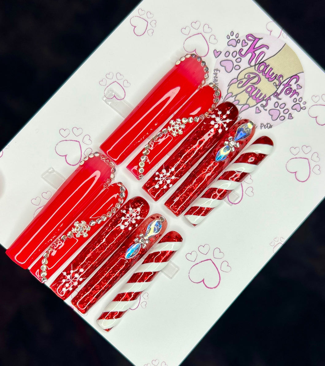 Merry Handmade Press on Nails