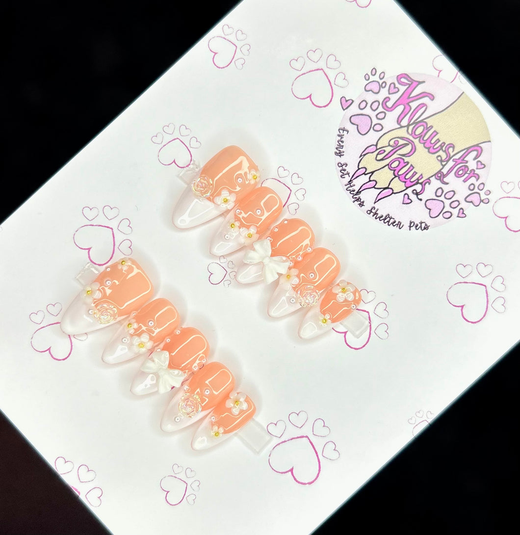 Pearl Handmade Press on Nails