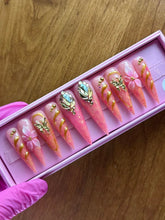 Load image into Gallery viewer, Pink &amp; Gold Bling Set
