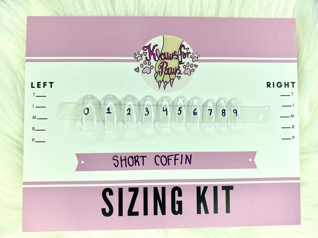 Short Coffin Sizing Kit