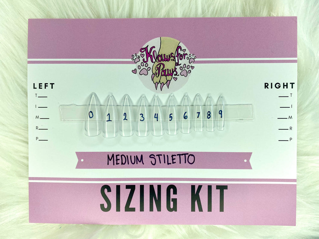 Medium Stiletto Sizing Kit