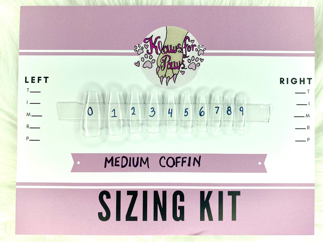 Medium Coffin Sizing Kit