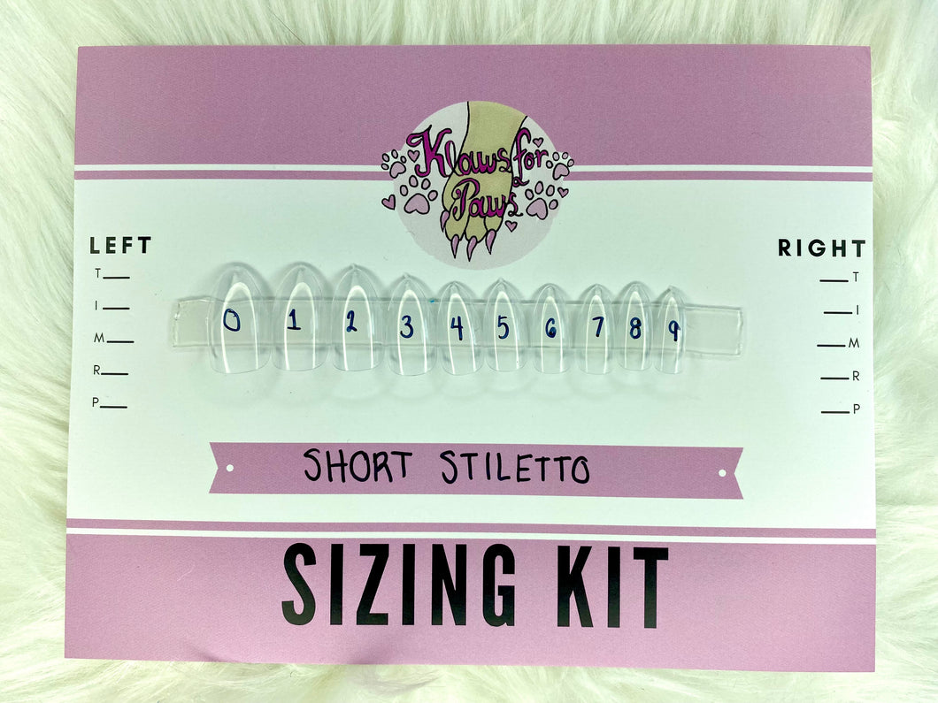 Short Stiletto Sizing Kit